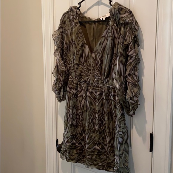 Tibi Dress Size 4 Ruffle Dress - Picture 2 of 6